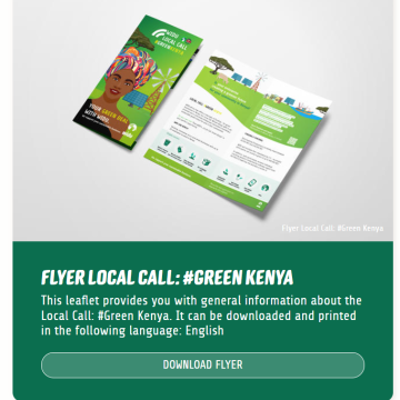 Local Call: #GreenKenya