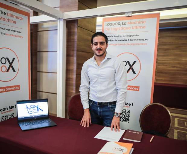 Riadh Amama, fondateur de la start-up LoxBox