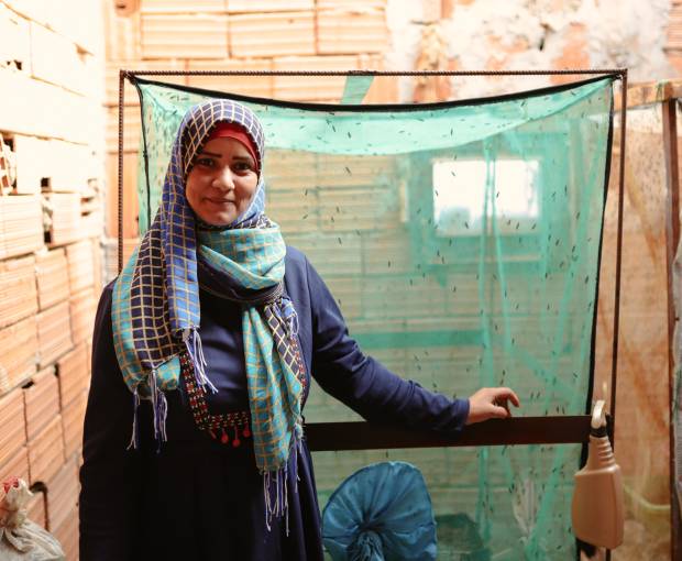 Faoizia Mehdaoui, founder of BSF in Medenin