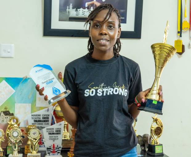Eva Wanjiku Kamau, the founder of Sportsview Talent Academy