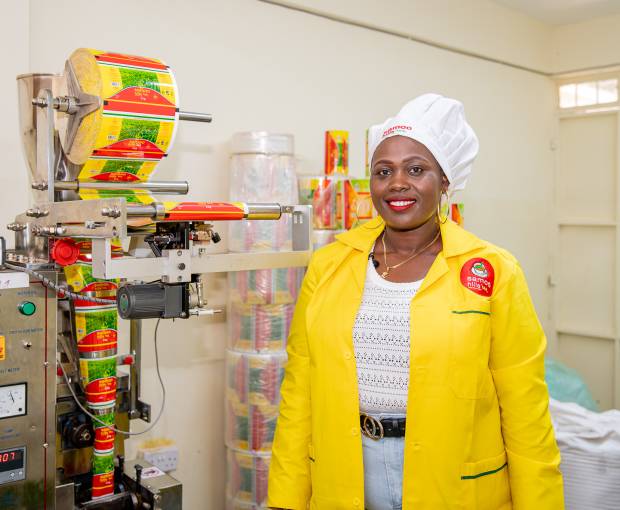  Nancy Chepkirui, the founder of Nancy’s Samoo Hills Tea