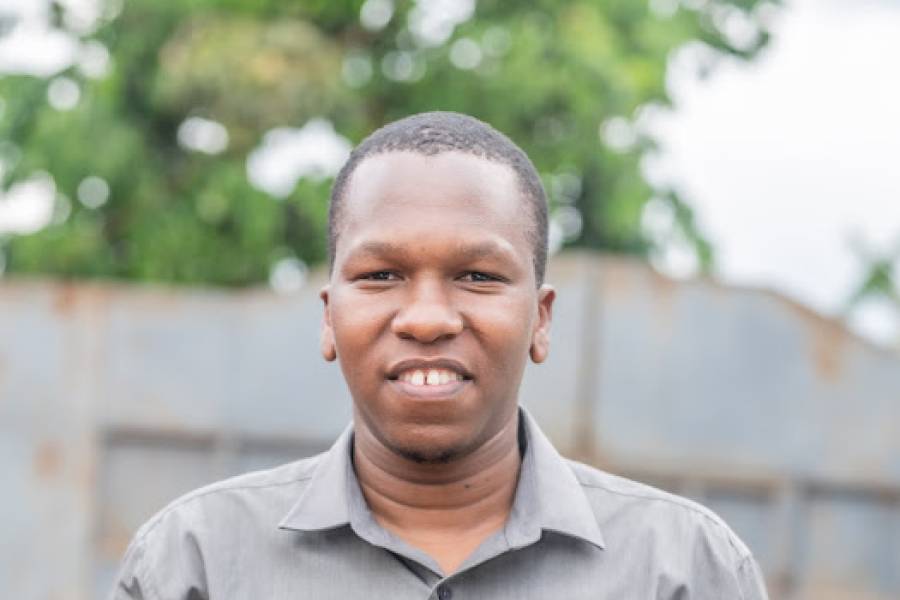 Portrait of 3CE owner Daniel Kihumba