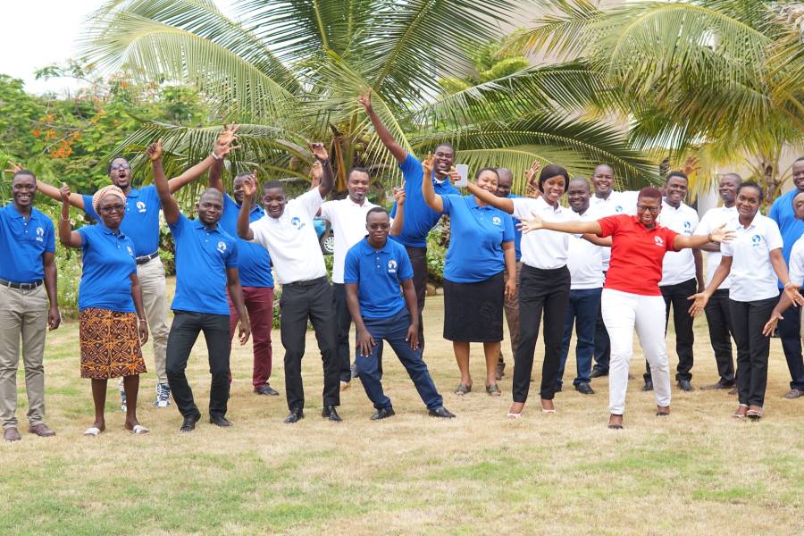 Coaches team in Togo