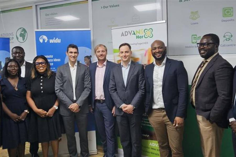 Follow on Finance Launch WIDU.africa and AdvansGhana