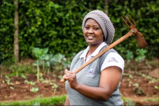 Judy Kageni - Aweke Farmers, WIDU entrepreneur from Kenya