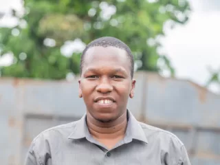 Portrait of 3CE owner Daniel Kihumba