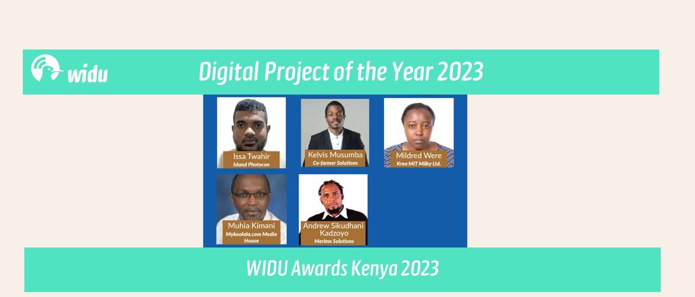 Nominees Category Digital Project of the Year 2023