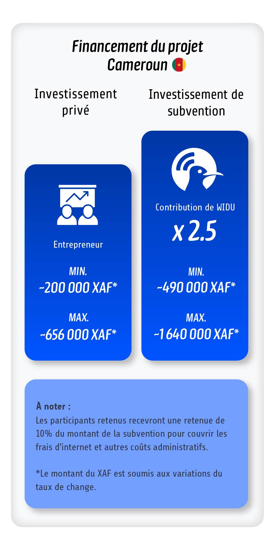 Aperçu du Financement (Cameroon) - Digitalization Call