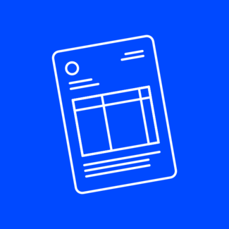 Remittance slip icon