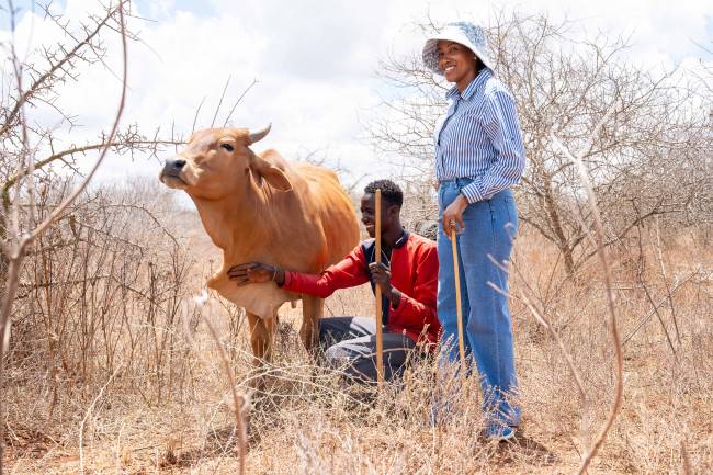 Risa Reiyan, founder of the Rennil Olchekut Ranch