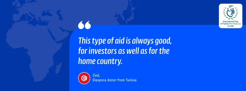 “This type of aid is always good, for investors as well as for the home country.”
