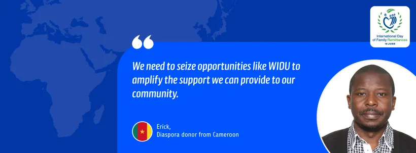 "We need to seize opportunities like WIDU to amplify the support we can provide to our community."